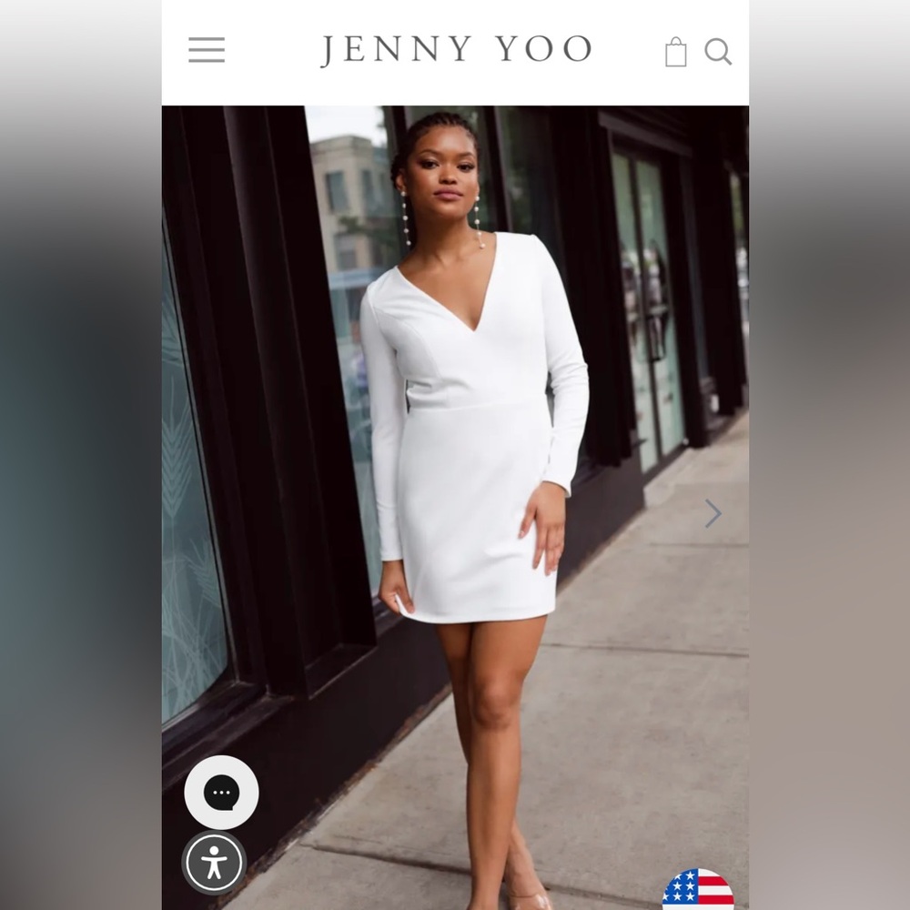 Jenny Yoo Bridgette dress - worn once!